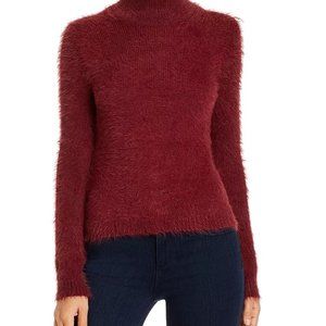 Vero Moda Burgundy Fuzzy Sweater Size Large NWT